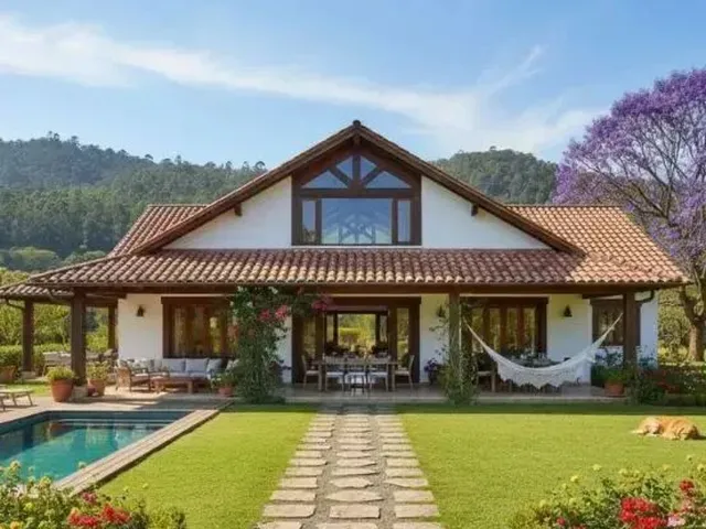 Imagem 4: Lote + Casa + Piscina no Condomínio Construa Sem Dor de Cabeça!