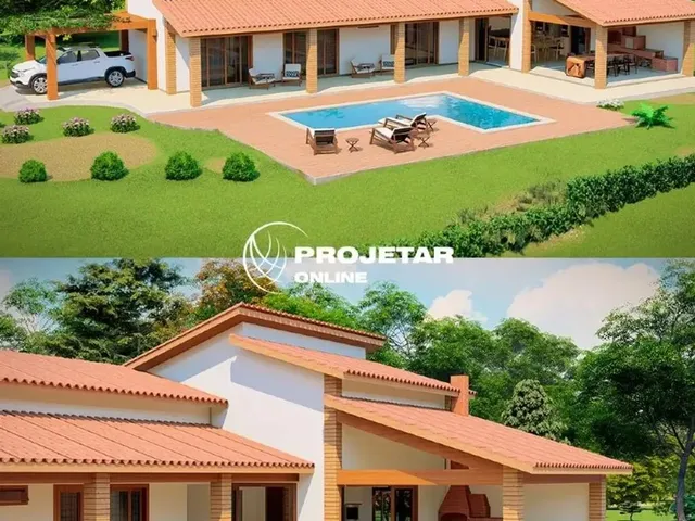 Imagem 10: Lote + Casa + Piscina no Condomínio Construa Sem Dor de Cabeça!