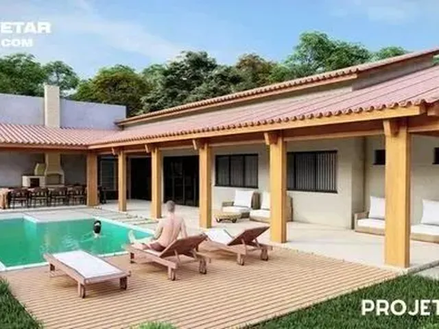 Imagem 13: Lote + Casa + Piscina no Condomínio Construa Sem Dor de Cabeça!