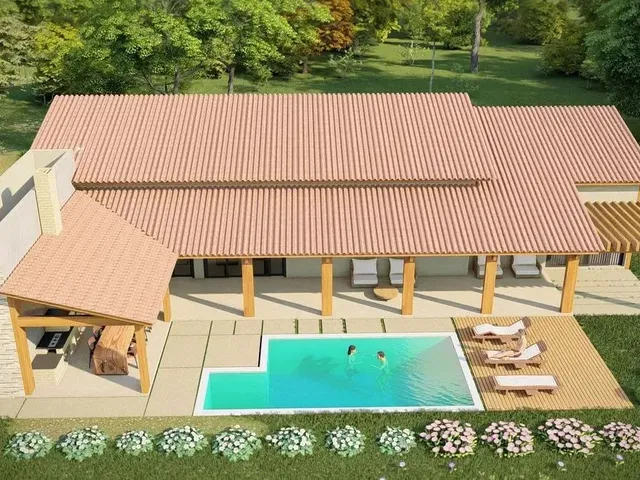 Imagem: Sua Chácara Nova em Ibiúna Obra 100 Gerenciada!