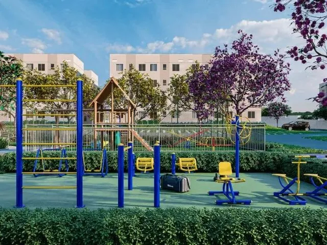 Imagem 3: Lançamento: Total Ville Ipês - Apts 1 e 2 Qts Mcmv - Cidade Jardins, Valparaízo-Go
