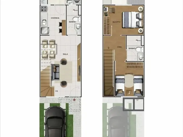 Imagem 7: Imóvel para Venda com 61 Metros Quadrados com 2 Quartos em Recanto das Emas - Brasília