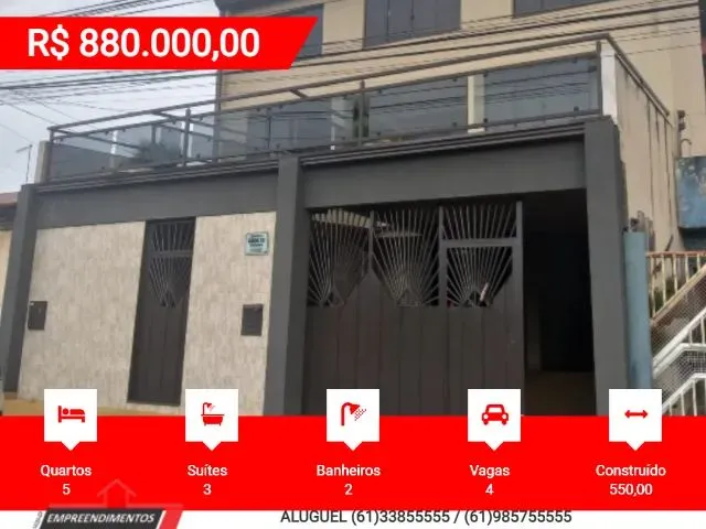 Imagem: Vende Se Casa Setor Oeste Quadra 02