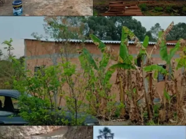 Imagem: Casa Pequena em Fase de Acabamento.condominio.ponte