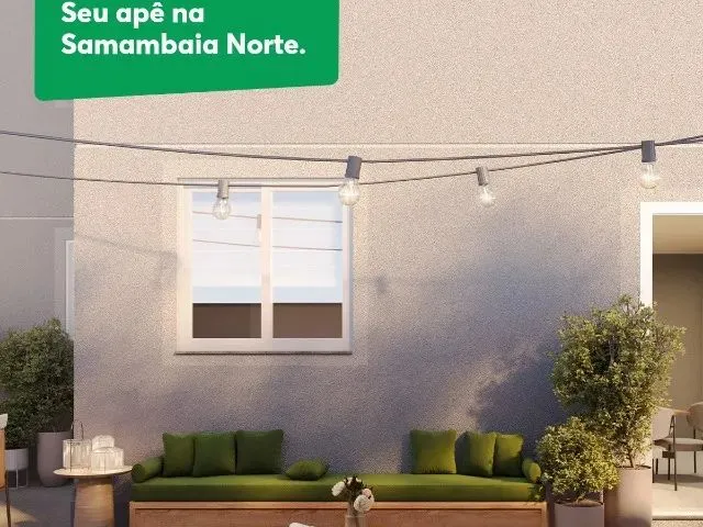 Imagem 4: Ca - Apartamentos 02 Quartos com Varanda Samambaia Torres Buritis - Sinal Mil Reais