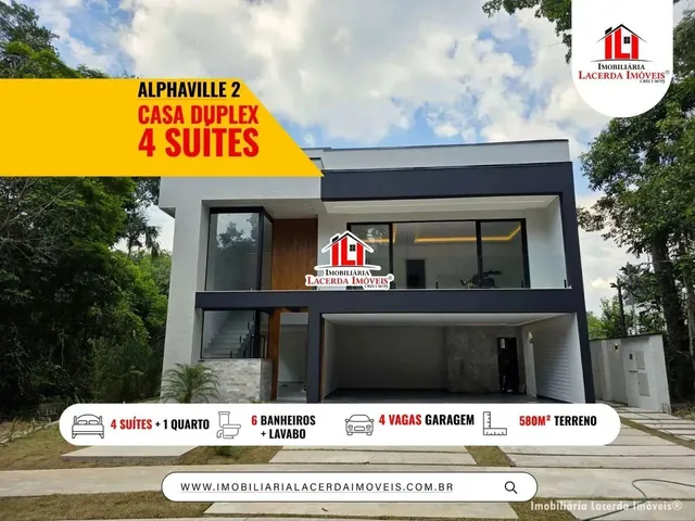 Imagem: Alphaville 2 Manaus / Casa Ponta Negra com