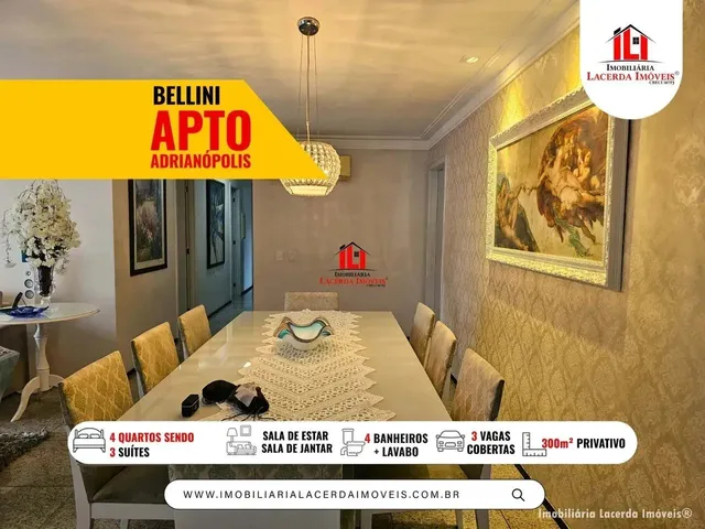 Imagem 1: Condomínio Bellini 4 Qts (3 Suítes com Closet e Suíte Master com Closet e Hidro