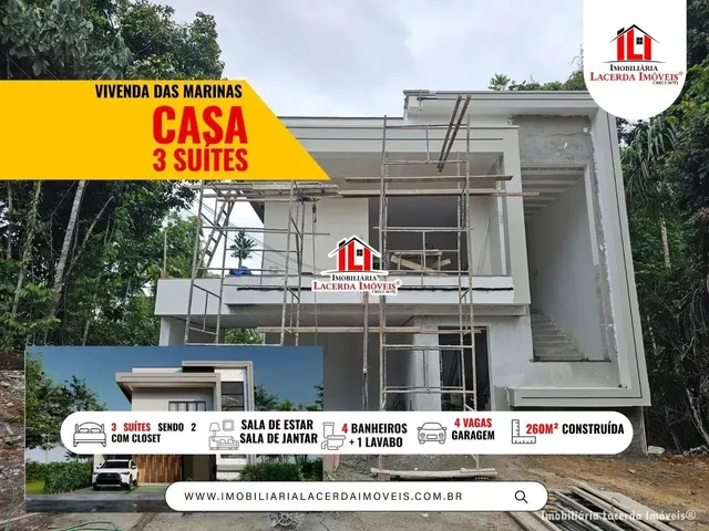 Imagem 1: Casa Duplex no Vivenda com 03 Suítes (Em Fase Final de Construção) Espaço Para