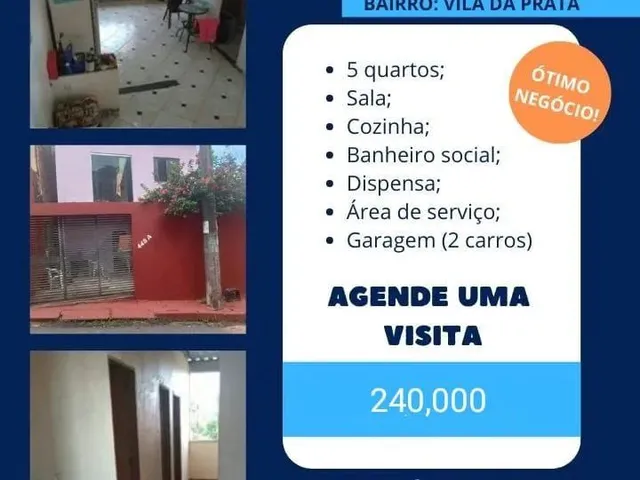 Imagem 2: / Casa no Vila da Prata com 5 Qrts e Garagem