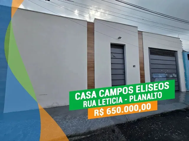 Imagem: Casa Conj. Campos Eliseos - 3Qts/1St - Planalto