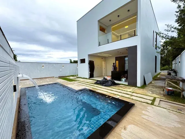 Imagem 4: Casa Duplex Sobrado Condomínio Reserva do Parque Ponta Negra 4 Suítes 360M² Financia