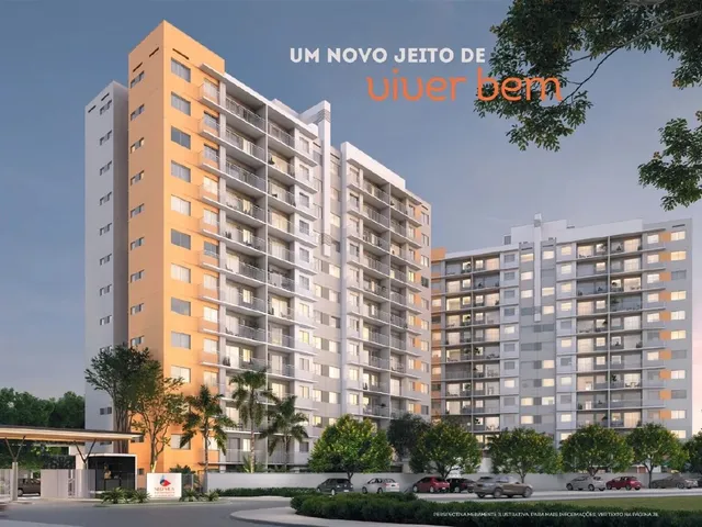 Imagem: O apartamento possui 2 Dormitórios, 1 Suíte, 1 Vaga na
