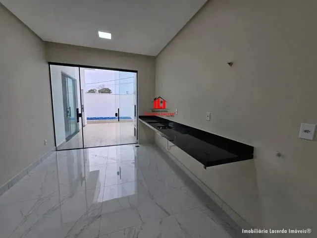 Imagem 9: Casa Térrea no Vivenda das Marinas com 3 Suítes/Imovel Novo/ Sala com Pé-Direito Alto