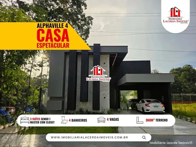 Imagem: Casa Alphaville 4 com 3 Suítes Sendo 01