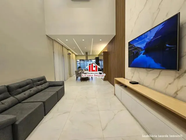 Imagem 9: Casa no Alphaville 4 com 4 Suítes Semimobiliada com Energia Solar/ Piscina com Hidro, 4