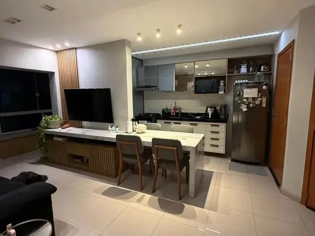 Imagem 3: Vendo Apto Mobilidado no Ed. Varandas do Marco, C/2 Quartos, Sendo 1 Suíte, Cozinha