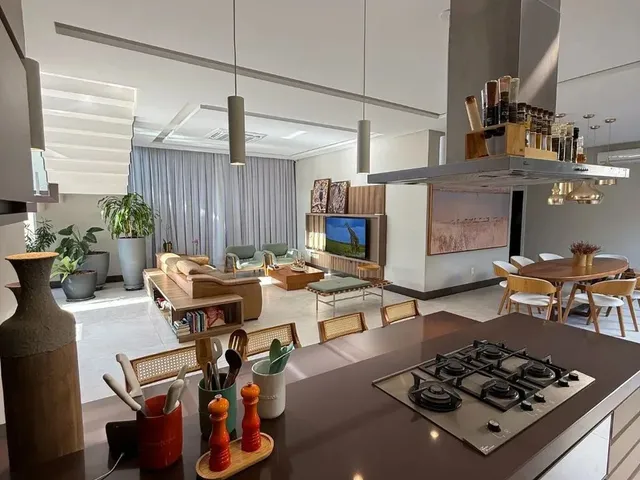 Imagem: Casa no Alphaville Jacuhy Fundo para Mata