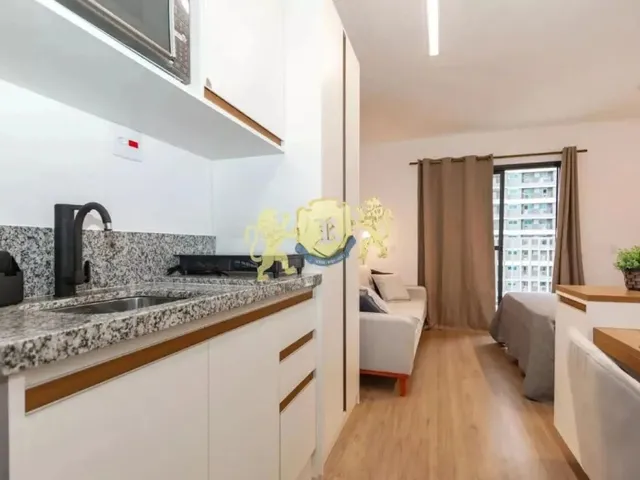 Imagem: Flat com 1 Quarto para Alugar, 26M² - Santo