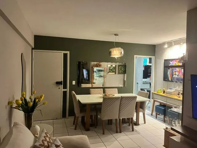 Imagem 3: Iapartamento para Aluguel com 84M² Composto de 3 Quartos Suíte Piscina 2 Vagasem Torre