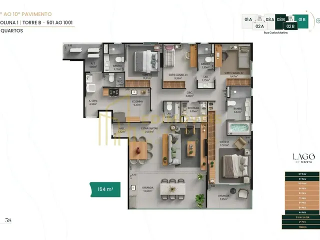 Imagem 7: Lazer Completo e Sofisticação: Apartamento em Jardim Camburi