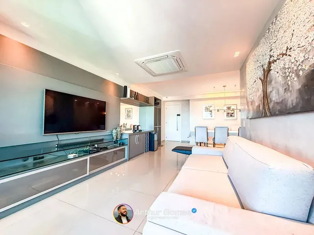 Imagem 7: Apartamento Mobiliado em Piedade com 120 M², 3 Quartos e Vista Mar - Edf Acqua Prince