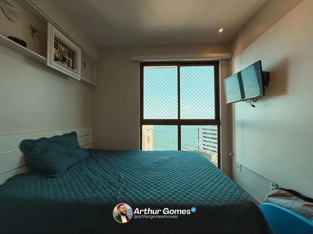 Imagem 3: Apartamento Mobiliado em Piedade com 120 M², 3 Quartos e Vista Mar - Edf Acqua Prince