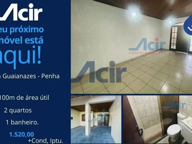 Imagem: Casa com 2 Quartos para Alugar, 100 M²