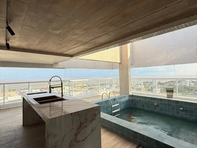 Imagem: O apartamento na cobertura possui 4 Dormitórios, 4