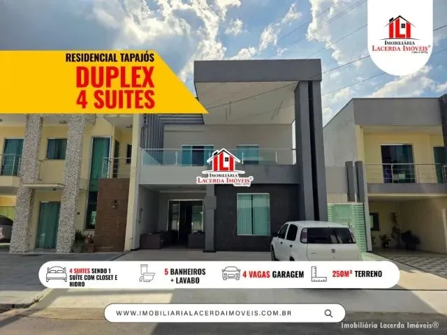 Imagem: Casa com 4 Suítes Sendo 1 Master com Closet