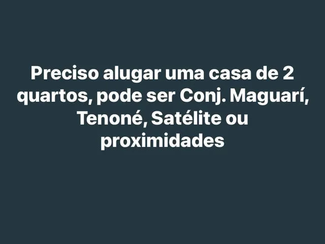 Imagem: Preciso Alugar Casa