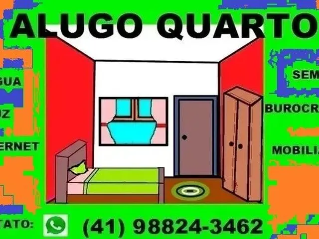 Imagem: Alugo Alugar Aluguel de Quarto Tipo Pensionato