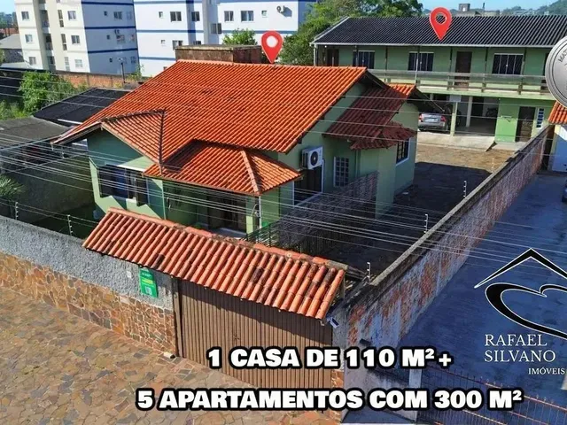 Imagem: Casa 5 Apartamentos Gerando Renda Próx