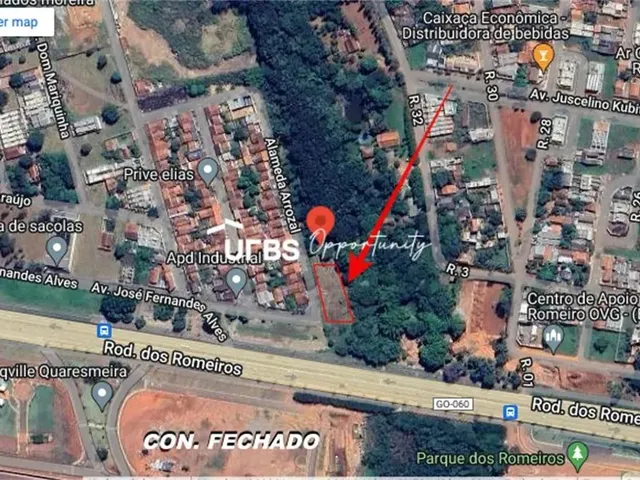 Imagem: Terreno de 3414M² as Margens da Go-060