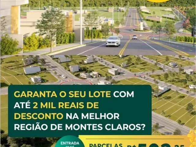 Imagem: Vendo Lotes Golden Sul/ Ivan Guedes