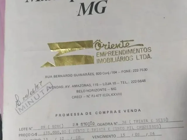 Imagem: Lote em Lote 2 Segunda Seção Quadra 36