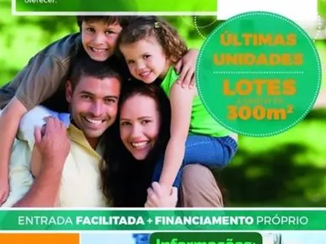 Imagem: Oportunidade de Lotes/ Terreno Financiados