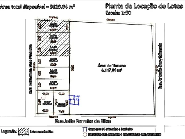 Imagem: Terreno na Zona Norte Disponível para Venda
