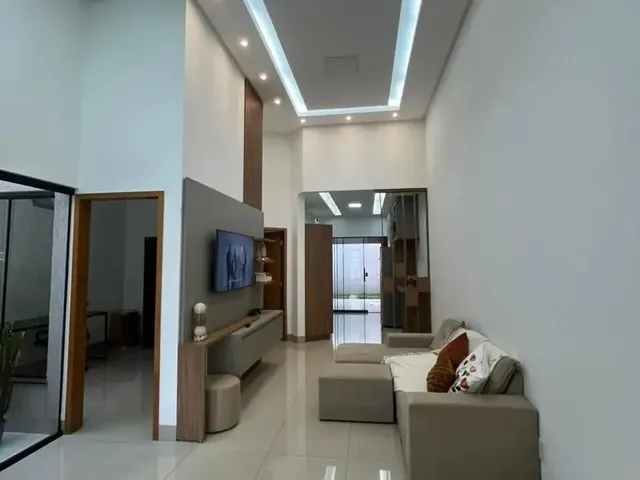 Imagem 5: Casa com 3 Quartos Sendo 1 Suíte no Jardim Fonte Nova, Excelente Espaço no Fundo E