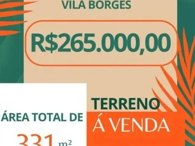 Imagem: O terreno possui 331m² de Área e está localizado em Vila