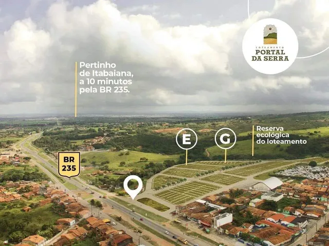 Imagem 1: Venda de Lotes para Chácaras no Portal da Serra Itabaiana - a Partir de 50.000,00