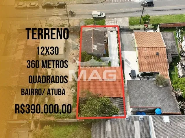 Imagem: Terreno com Construção no Atuba