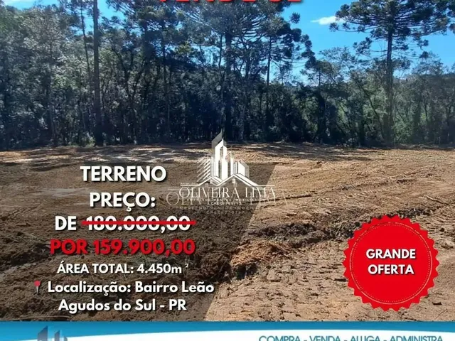 Imagem: Terreno Localizado(A) no Bairro Leão em