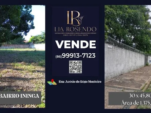 Imagem: Terreno no Bairro Ininga, Proximo a Ufpi