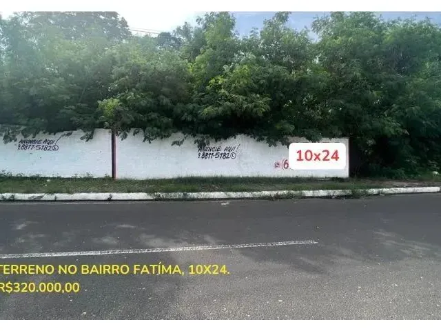 Imagem: Terreno Á Venda no Bairro de Fatima de
