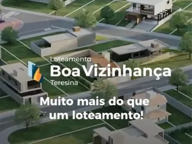 Imagem: Loteamento Boa Vizinhança Teresina Zona
