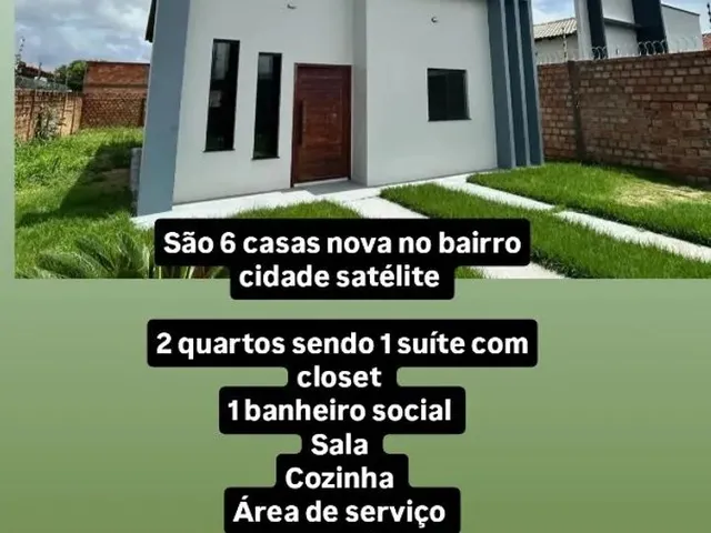 Imagem: Casa Nova Cidade Satélite
