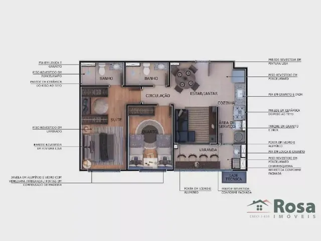 Imagem 8: Apartamento para Venda Despraiado Cuiabá