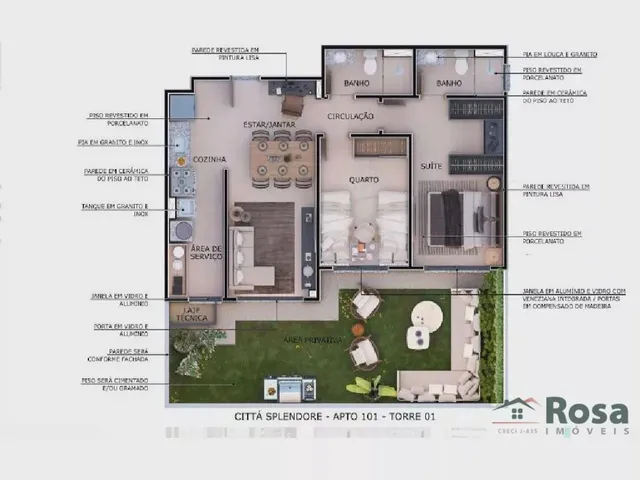 Imagem 2: Apartamento para Venda Despraiado Cuiabá