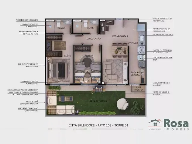 Imagem 3: Apartamento para Venda Despraiado Cuiabá
