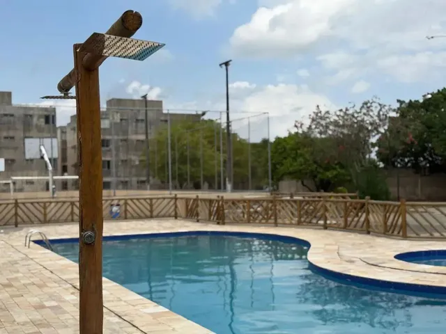 Imagem: O apartamento possui 2 Dormitórios, 1 Banheiro, 1 Vaga na